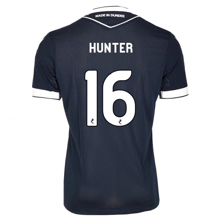 Danxen Herren Michael Hunter #16 Mitternachtsblau Weiß Heimtrikot Trikot 2026/27 T-Shirt Schweiz
