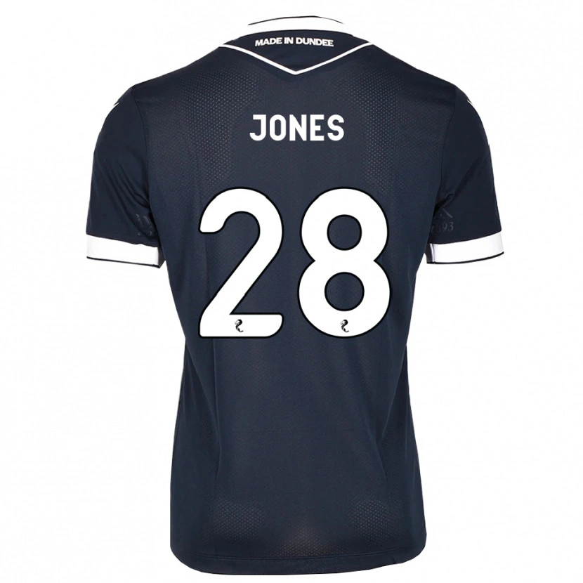 Danxen Herren Callum Jones #28 Mitternachtsblau Weiß Heimtrikot Trikot 2026/27 T-Shirt Schweiz