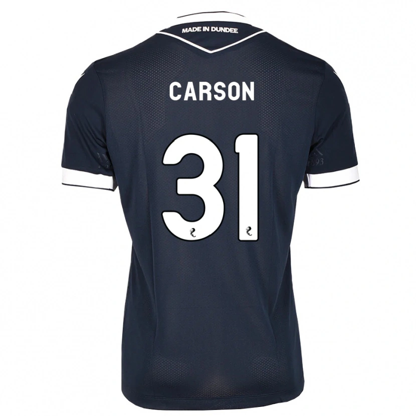 Danxen Herren Trevor Carson #31 Mitternachtsblau Weiß Heimtrikot Trikot 2026/27 T-Shirt Schweiz