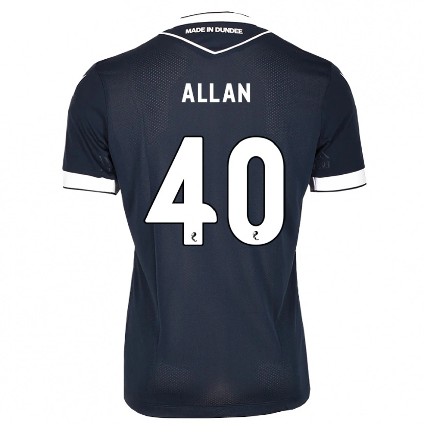Danxen Herren Finlay Allan #40 Mitternachtsblau Weiß Heimtrikot Trikot 2026/27 T-Shirt Schweiz