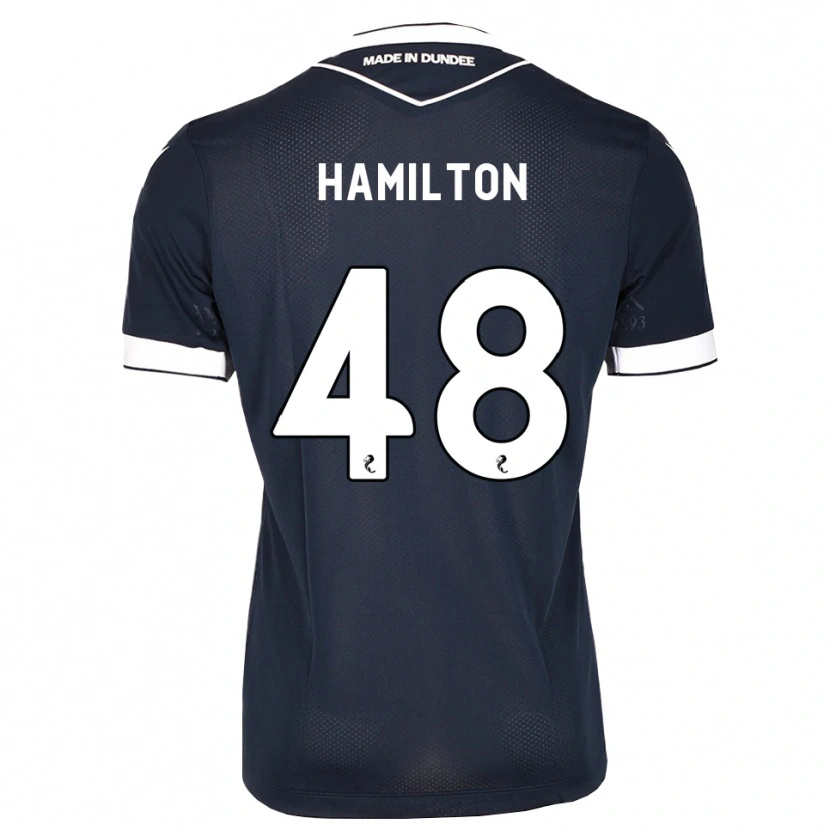 Danxen Herren Ethan Hamilton #48 Mitternachtsblau Weiß Heimtrikot Trikot 2026/27 T-Shirt Schweiz