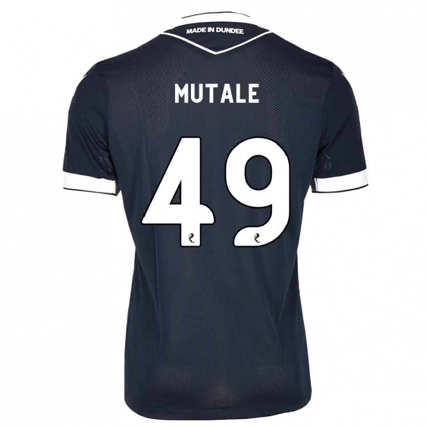 Danxen Herren Euan Mutale #49 Mitternachtsblau Weiß Heimtrikot Trikot 2026/27 T-Shirt Schweiz