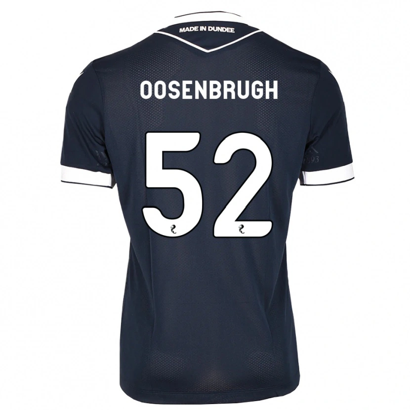 Danxen Herren Charley Oosenbrugh #52 Mitternachtsblau Weiß Heimtrikot Trikot 2026/27 T-Shirt Schweiz