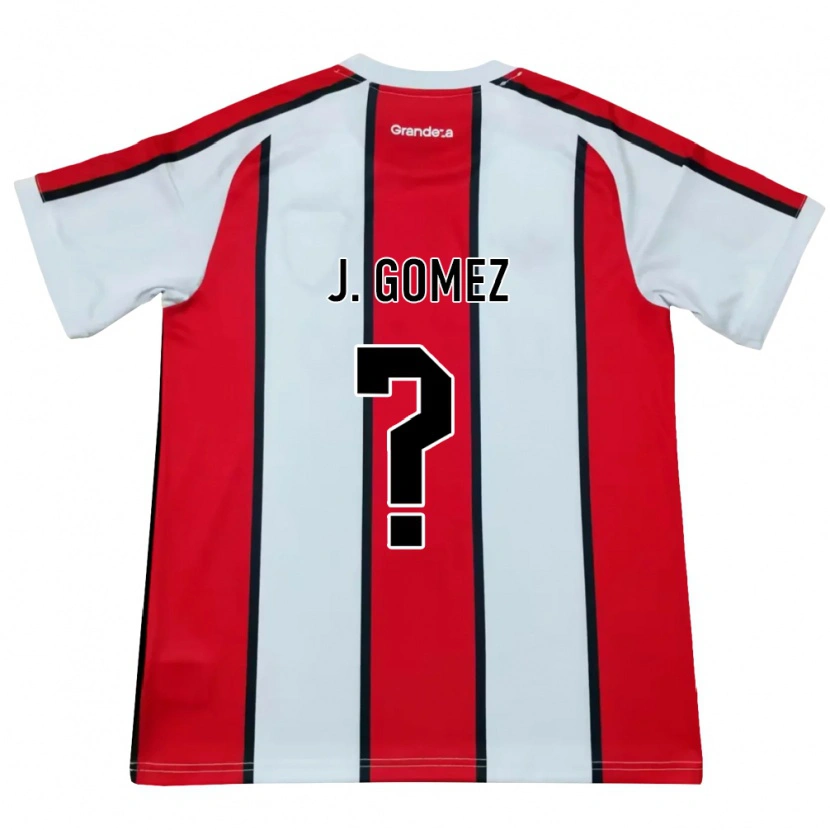 Danxen Herren Joaquin Gomez #0 Weiß Rot Schwarz Auswärtstrikot Trikot 2026/27 T-Shirt Schweiz