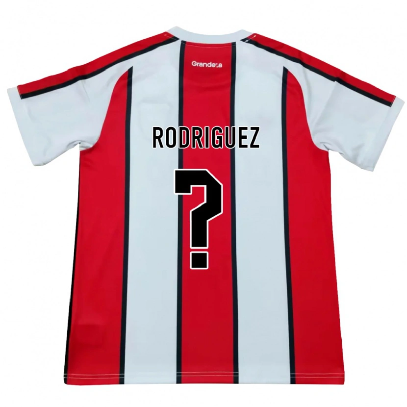 Danxen Herren Jere Rodriguez #0 Weiß Rot Schwarz Auswärtstrikot Trikot 2026/27 T-Shirt Schweiz