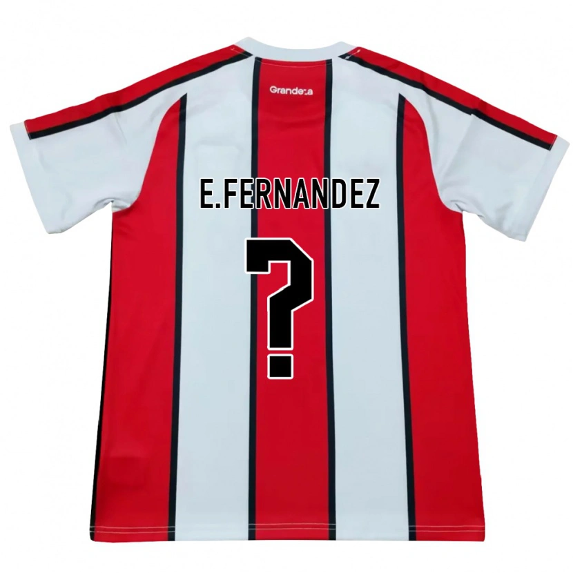 Danxen Herren Esteban Fernandez #0 Weiß Rot Schwarz Auswärtstrikot Trikot 2026/27 T-Shirt Schweiz