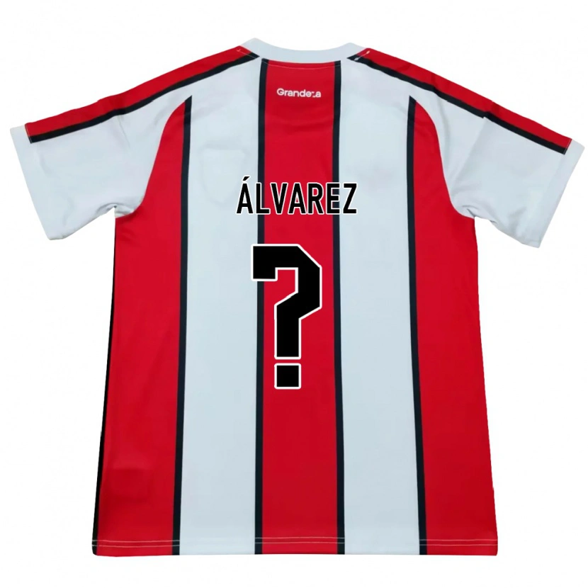 Danxen Herren Felipe Álvarez #0 Weiß Rot Schwarz Auswärtstrikot Trikot 2026/27 T-Shirt Schweiz