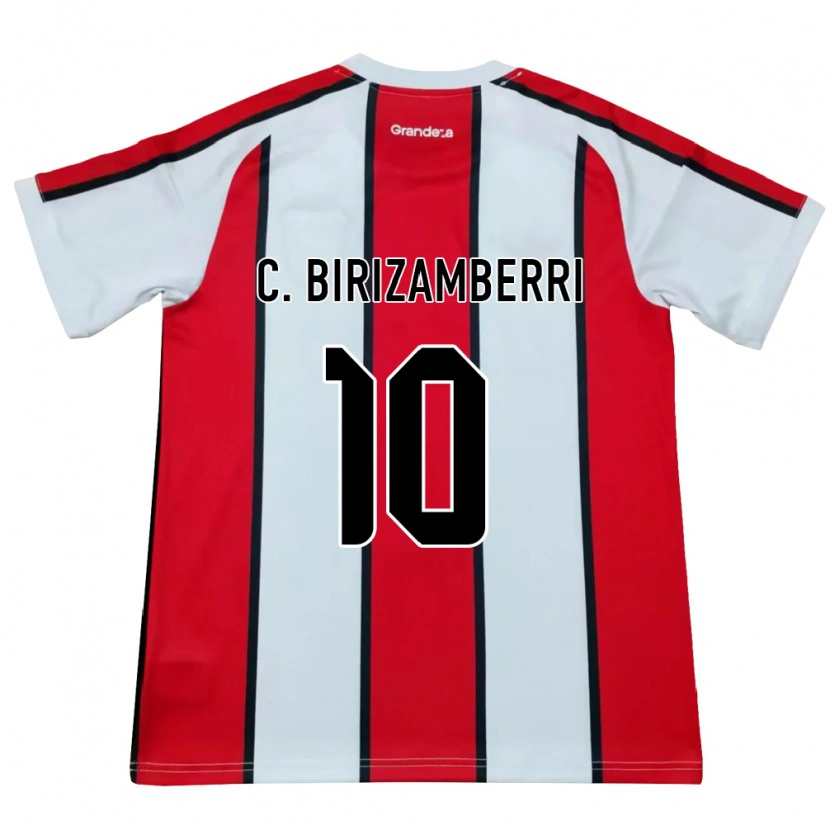 Danxen Herren Carolina Birizamberri #10 Weiß Rot Schwarz Auswärtstrikot Trikot 2026/27 T-Shirt Schweiz