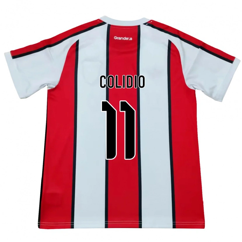 Danxen Herren Facundo Colidio #11 Weiß Rot Schwarz Auswärtstrikot Trikot 2026/27 T-Shirt Schweiz