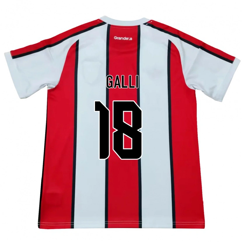 Danxen Herren Ludmila Galli #18 Weiß Rot Schwarz Auswärtstrikot Trikot 2026/27 T-Shirt Schweiz