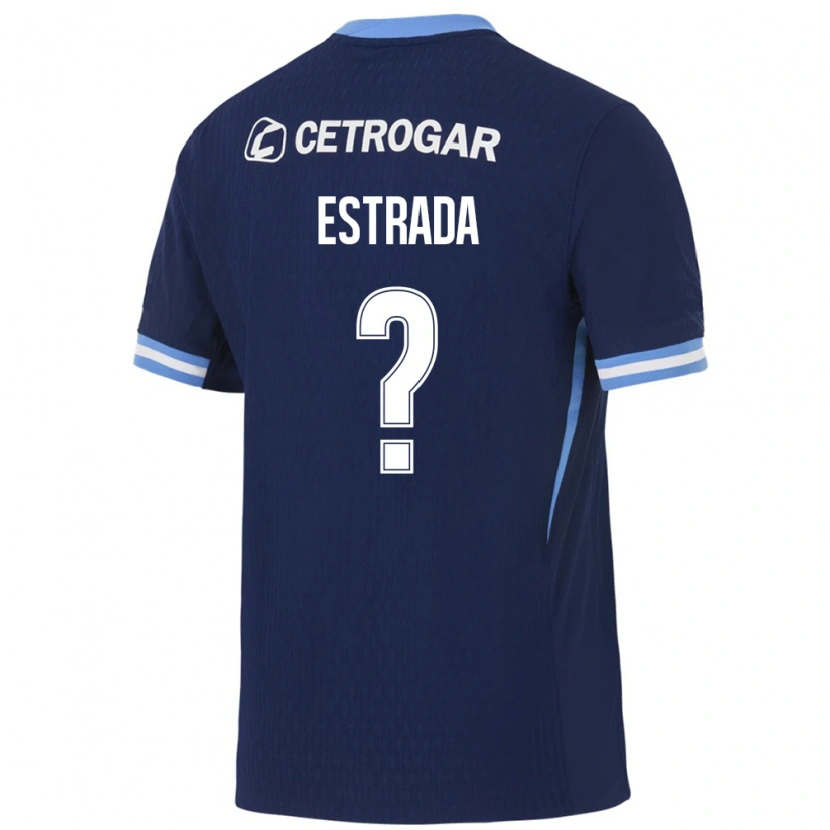 Danxen Herren Lucio Estrada #0 Königsblau Hellblau Weiß Auswärtstrikot Trikot 2026/27 T-Shirt Schweiz
