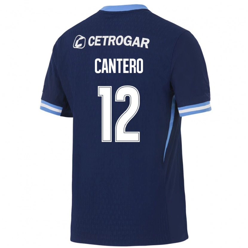 Danxen Herren Milton Cantero #12 Königsblau Hellblau Weiß Auswärtstrikot Trikot 2026/27 T-Shirt Schweiz