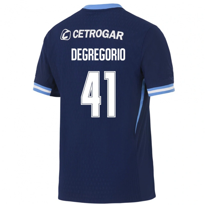 Danxen Herren Ramiro Degregorio #41 Königsblau Hellblau Weiß Auswärtstrikot Trikot 2026/27 T-Shirt Schweiz