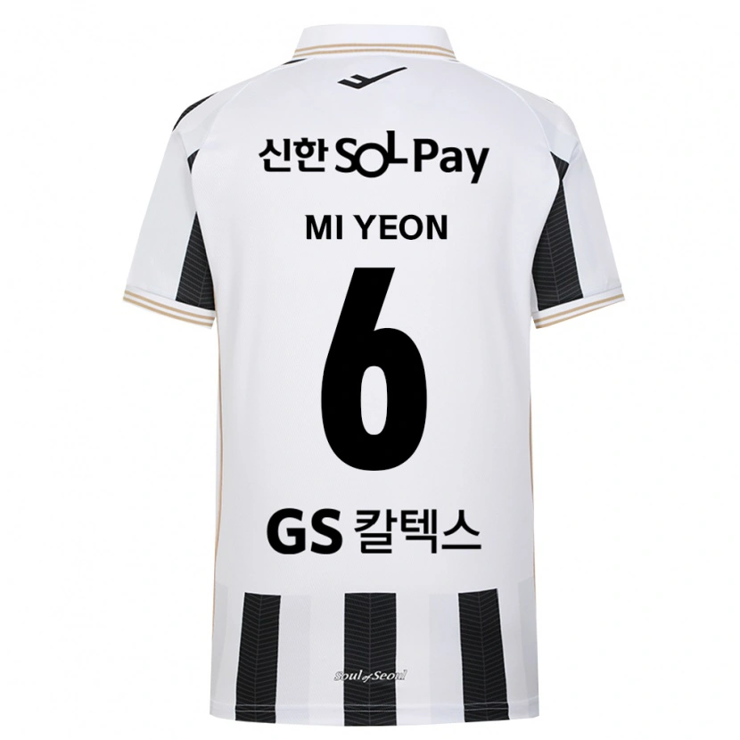 Danxen Herren Mi-Yeon Kim #6 Schwarz Weiß Auswärtstrikot Trikot 2026/27 T-Shirt Schweiz