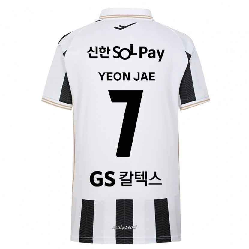 Danxen Herren Yeon-Jae Jung #7 Schwarz Weiß Auswärtstrikot Trikot 2026/27 T-Shirt Schweiz
