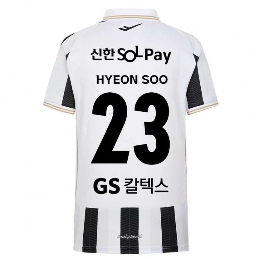 Danxen Herren Hyeon-Soo Jung #23 Schwarz Weiß Auswärtstrikot Trikot 2026/27 T-Shirt Schweiz