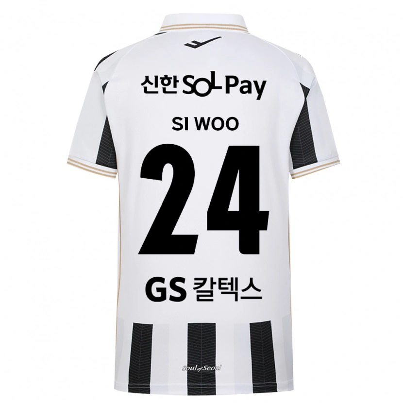 Danxen Herren Si-Woo Kang #24 Schwarz Weiß Auswärtstrikot Trikot 2026/27 T-Shirt Schweiz