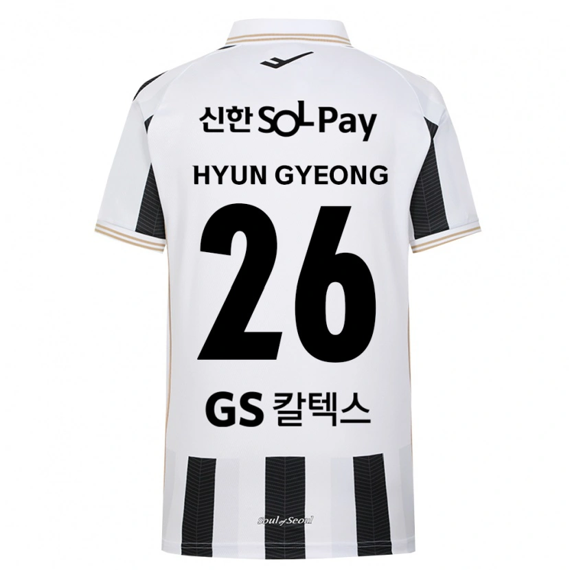 Danxen Herren Hyun-Gyeong Jeong #26 Schwarz Weiß Auswärtstrikot Trikot 2026/27 T-Shirt Schweiz