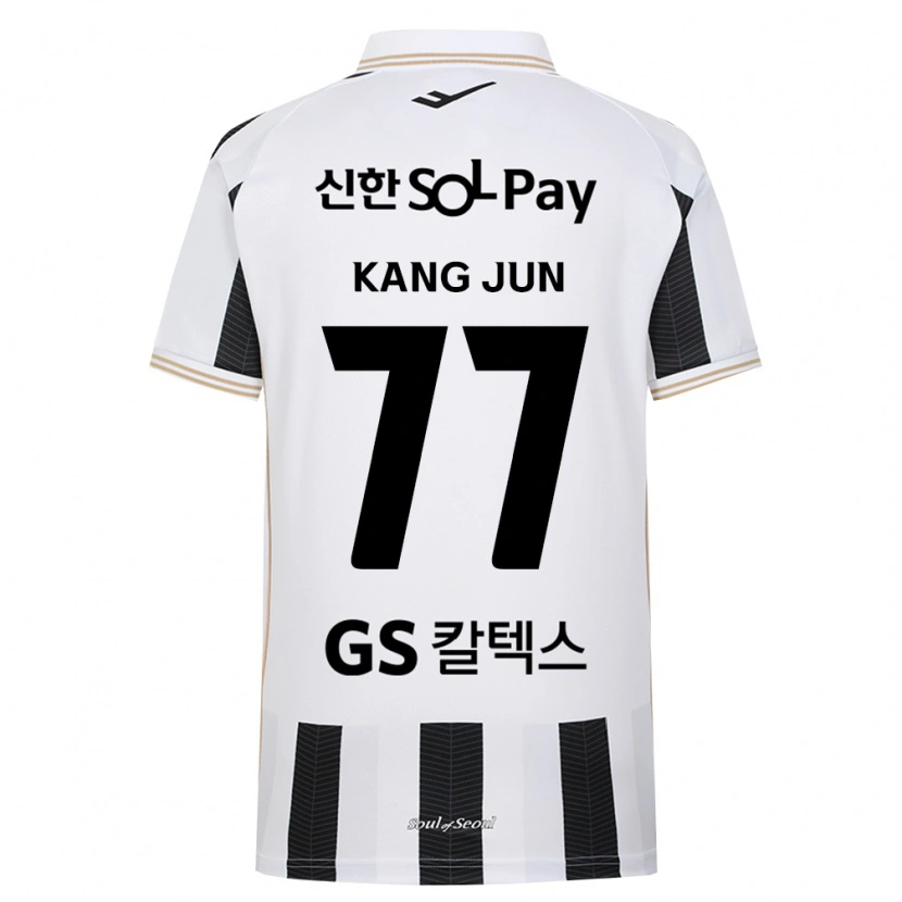 Danxen Herren Kang-Jun Kim #77 Schwarz Weiß Auswärtstrikot Trikot 2026/27 T-Shirt Schweiz