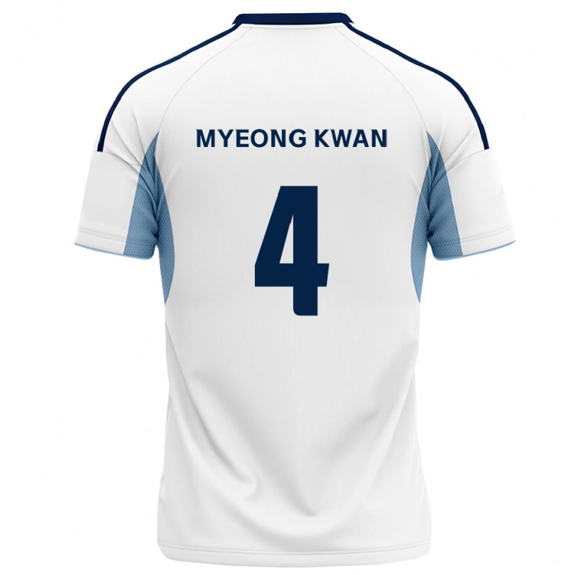 Danxen Herren Myeong-Kwan Seo #4 Königsblau Weiß Auswärtstrikot Trikot 2026/27 T-Shirt Schweiz