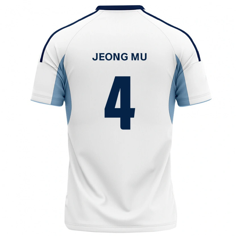 Danxen Herren Jeong-Mu Kim #4 Königsblau Weiß Auswärtstrikot Trikot 2026/27 T-Shirt Schweiz
