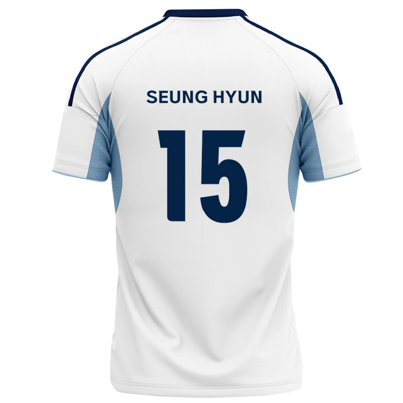 Danxen Herren Seung-Hyun Jung #15 Königsblau Weiß Auswärtstrikot Trikot 2026/27 T-Shirt Schweiz