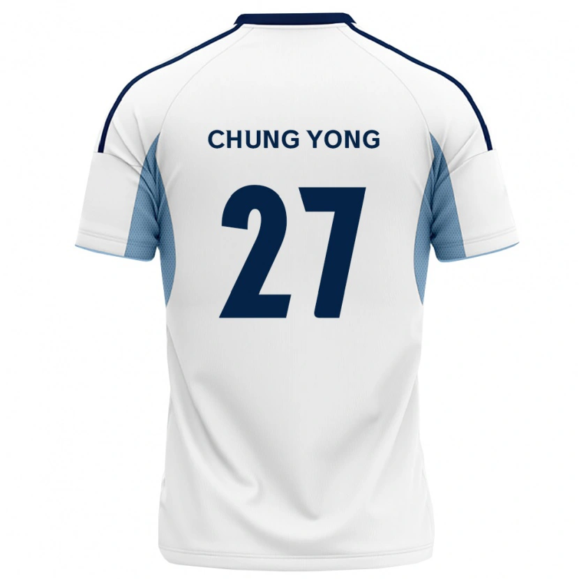 Danxen Herren Chung-Yong Lee #27 Königsblau Weiß Auswärtstrikot Trikot 2026/27 T-Shirt Schweiz