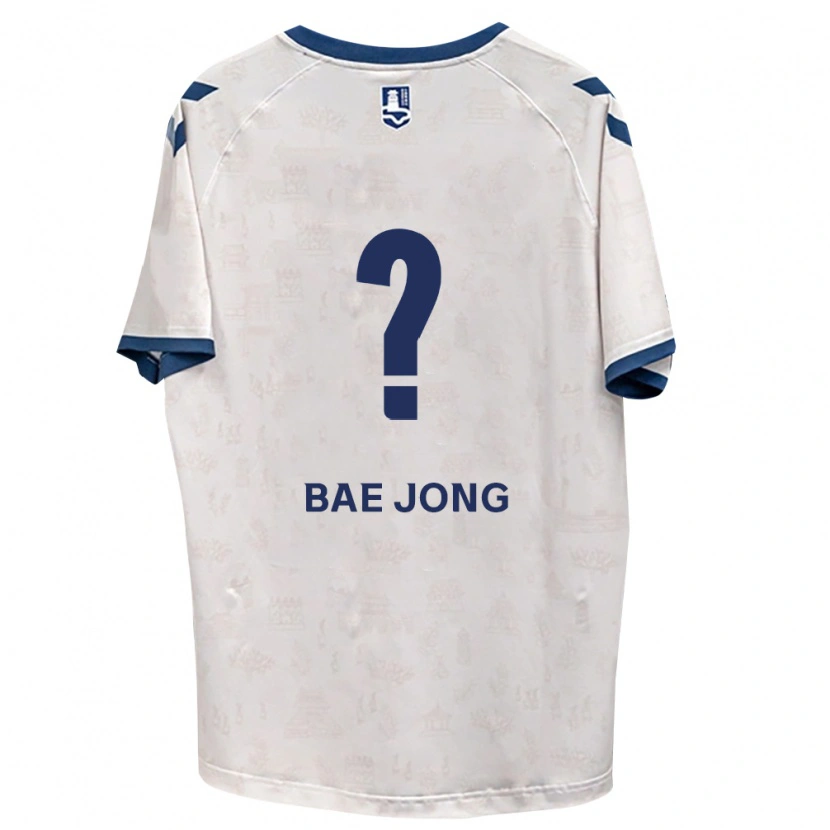 Danxen Herren Bae-Jong Park #0 Königsblau Weiß Auswärtstrikot Trikot 2026/27 T-Shirt Schweiz