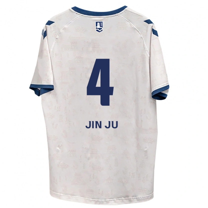 Danxen Herren Jin-Ju Seo #4 Königsblau Weiß Auswärtstrikot Trikot 2026/27 T-Shirt Schweiz