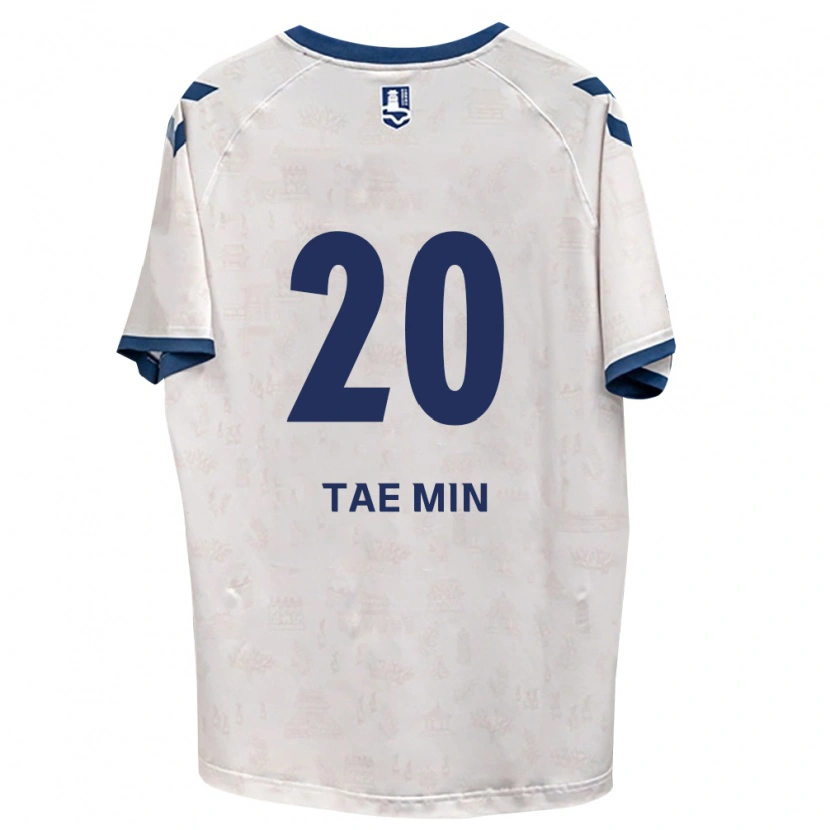 Danxen Herren Tae-Min Kim #20 Königsblau Weiß Auswärtstrikot Trikot 2026/27 T-Shirt Schweiz