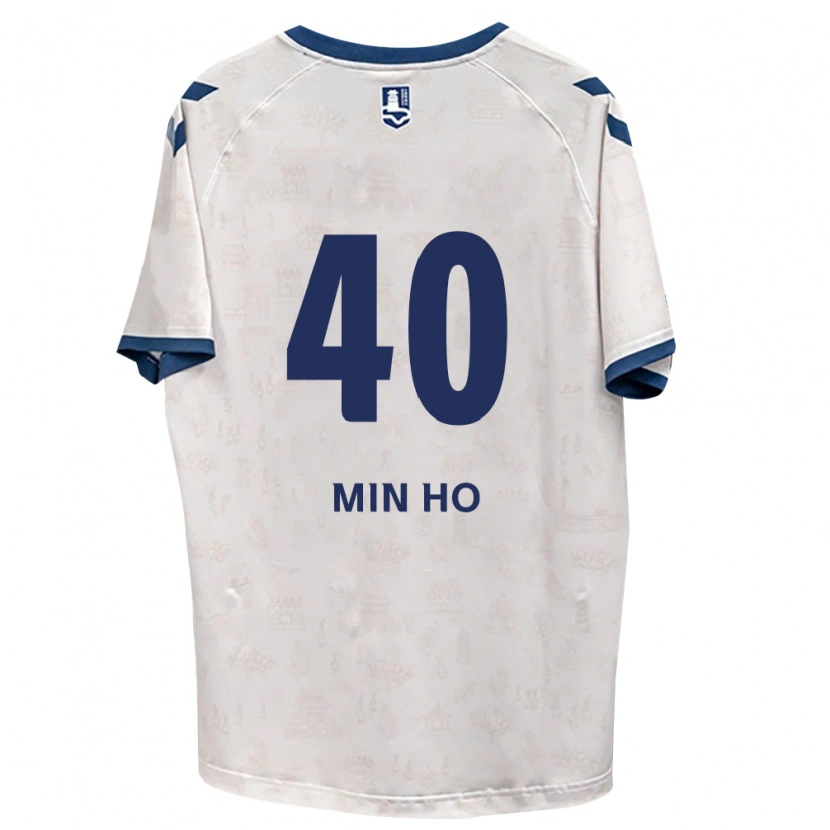 Danxen Herren Min-Ho Kim #40 Königsblau Weiß Auswärtstrikot Trikot 2026/27 T-Shirt Schweiz