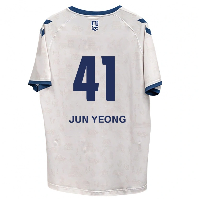 Danxen Herren Jun-Yeong Choi #41 Königsblau Weiß Auswärtstrikot Trikot 2026/27 T-Shirt Schweiz