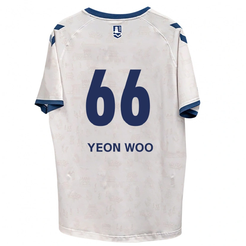 Danxen Herren Yeon-Woo Jang #66 Königsblau Weiß Auswärtstrikot Trikot 2026/27 T-Shirt Schweiz