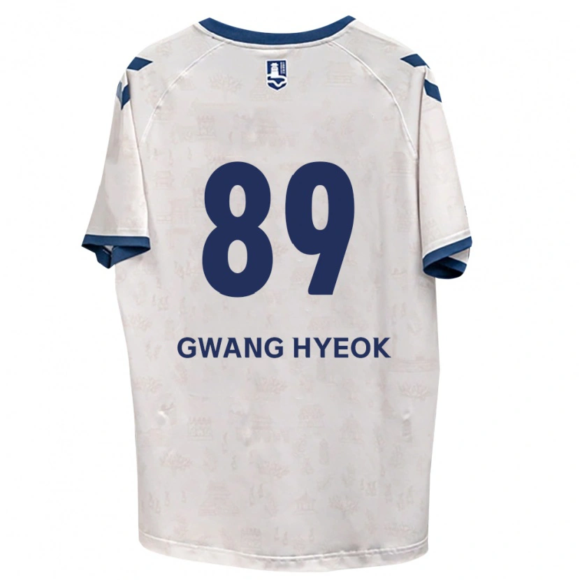 Danxen Herren Gwang-Hyeok Lee #89 Königsblau Weiß Auswärtstrikot Trikot 2026/27 T-Shirt Schweiz