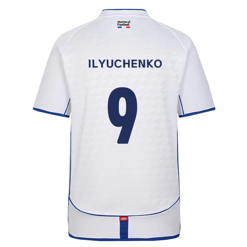 Danxen Herren Stanislav Ilyuchenko #9 Schwarz Weiß Rot Auswärtstrikot Trikot 2026/27 T-Shirt Schweiz