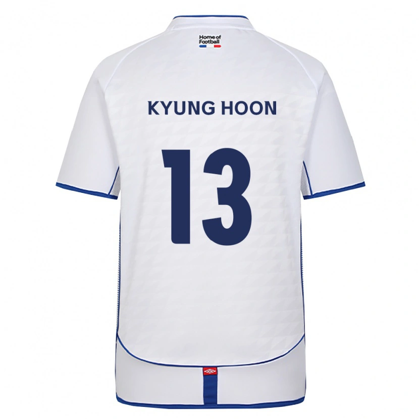 Danxen Herren Kyung-Hoon Park #13 Schwarz Weiß Rot Auswärtstrikot Trikot 2026/27 T-Shirt Schweiz