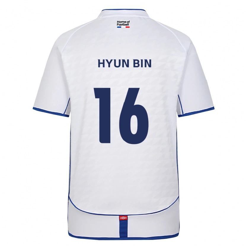 Danxen Herren Hyun-Bin Park #16 Schwarz Weiß Rot Auswärtstrikot Trikot 2026/27 T-Shirt Schweiz