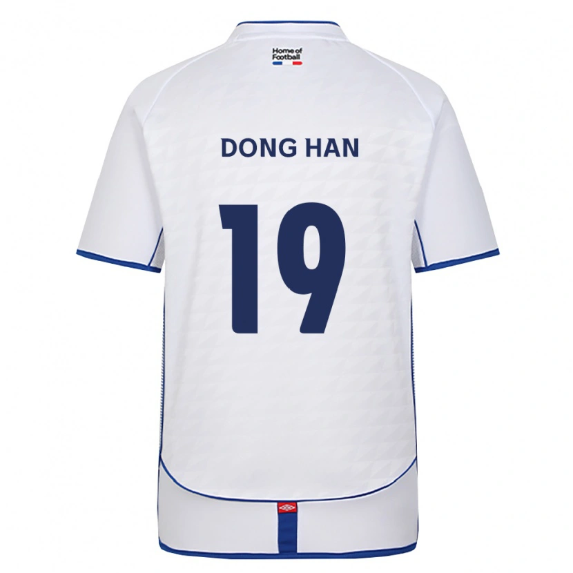 Danxen Herren Dong-Han Seo #19 Schwarz Weiß Rot Auswärtstrikot Trikot 2026/27 T-Shirt Schweiz