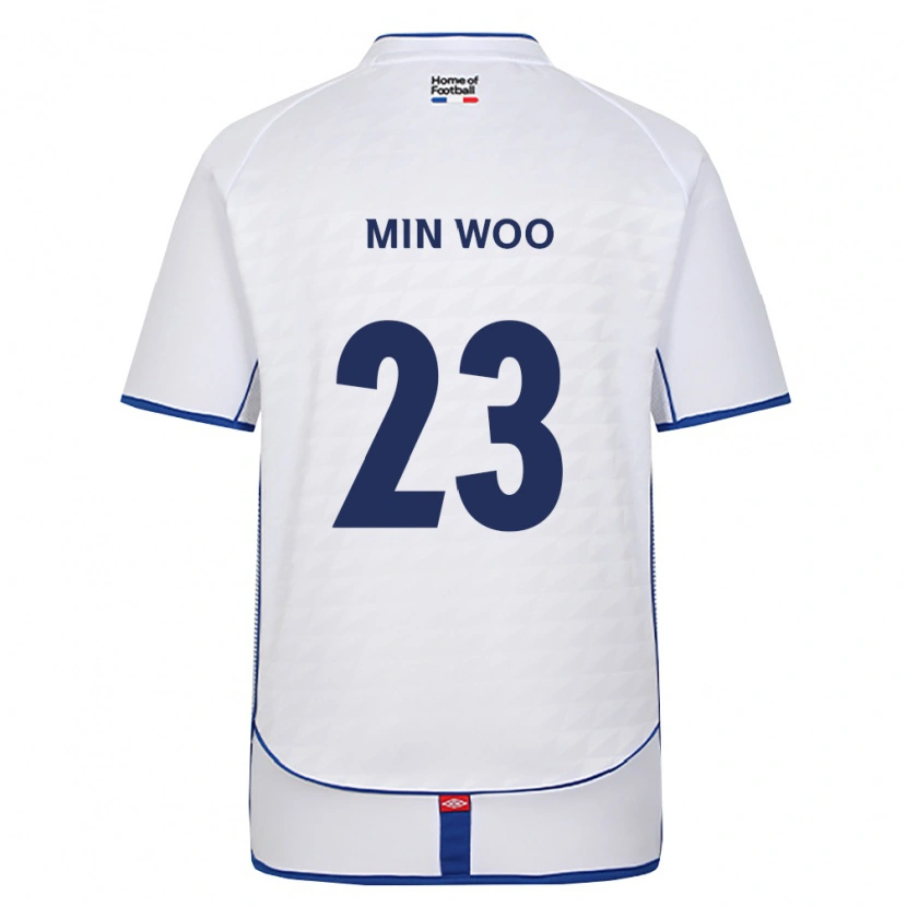 Danxen Herren Min-Woo Kim #23 Schwarz Weiß Rot Auswärtstrikot Trikot 2026/27 T-Shirt Schweiz