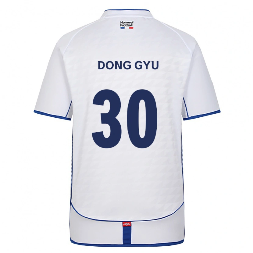 Danxen Herren Dong-Gyu Baek #30 Schwarz Weiß Rot Auswärtstrikot Trikot 2026/27 T-Shirt Schweiz