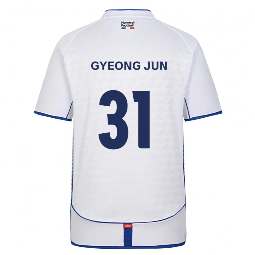 Danxen Herren Gyeong-Jun Lee #31 Schwarz Weiß Rot Auswärtstrikot Trikot 2026/27 T-Shirt Schweiz