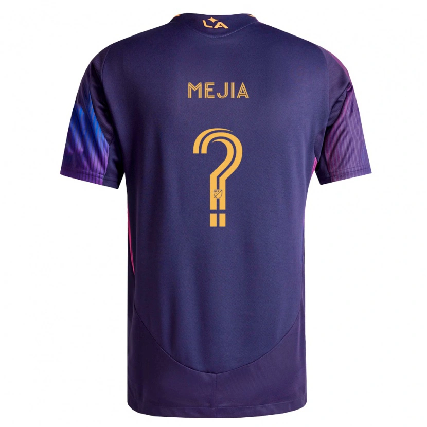 Danxen Herren Robert Mejia #0 Tiefviolett Gelb Auswärtstrikot Trikot 2026/27 T-Shirt Schweiz