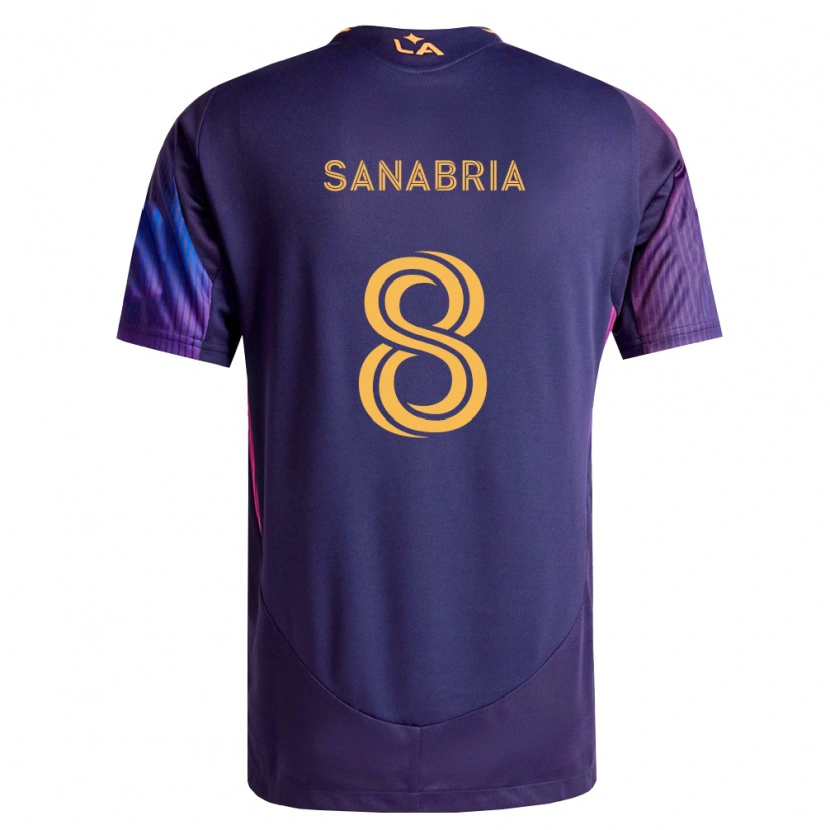 Danxen Herren Lucas Sanabria #8 Tiefviolett Gelb Auswärtstrikot Trikot 2026/27 T-Shirt Schweiz