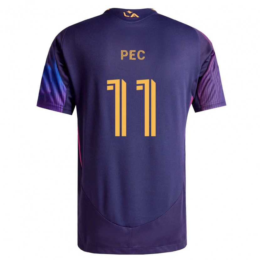 Danxen Herren Gabriel Pec #11 Tiefviolett Gelb Auswärtstrikot Trikot 2026/27 T-Shirt Schweiz