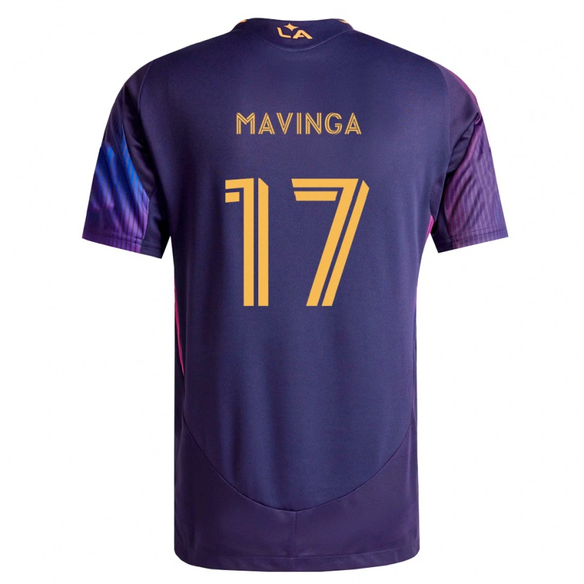 Danxen Herren Chris Mavinga #17 Tiefviolett Gelb Auswärtstrikot Trikot 2026/27 T-Shirt Schweiz