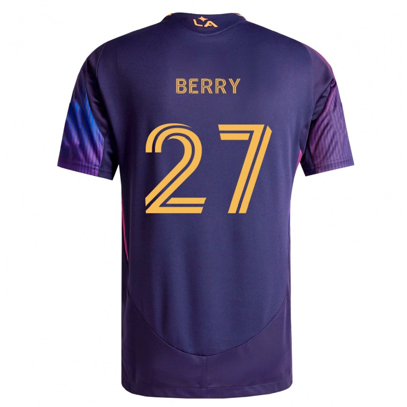 Danxen Herren Miguel Berry #27 Tiefviolett Gelb Auswärtstrikot Trikot 2026/27 T-Shirt Schweiz