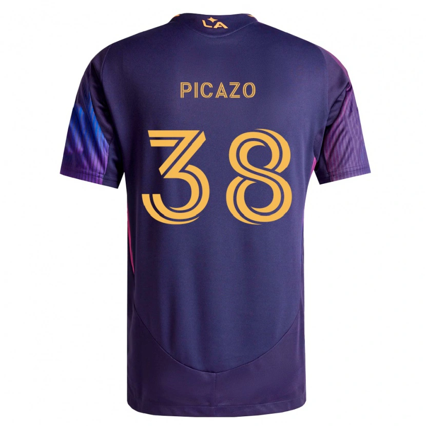 Danxen Herren Axel Picazo #38 Tiefviolett Gelb Auswärtstrikot Trikot 2026/27 T-Shirt Schweiz
