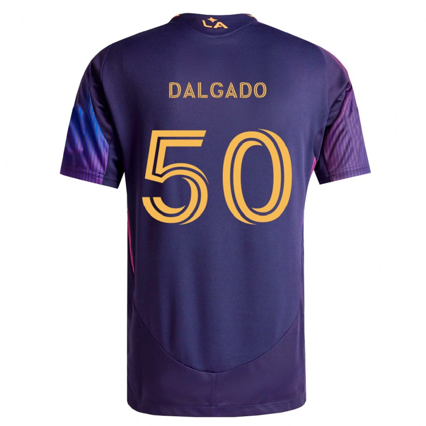 Danxen Herren Riley Dalgado #50 Tiefviolett Gelb Auswärtstrikot Trikot 2026/27 T-Shirt Schweiz