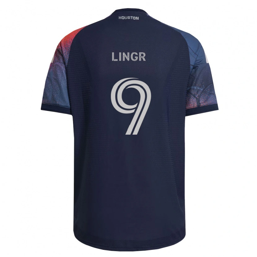 Danxen Herren Ondrej Lingr #9 Tiefblau Weiß Orange Auswärtstrikot Trikot 2026/27 T-Shirt Schweiz