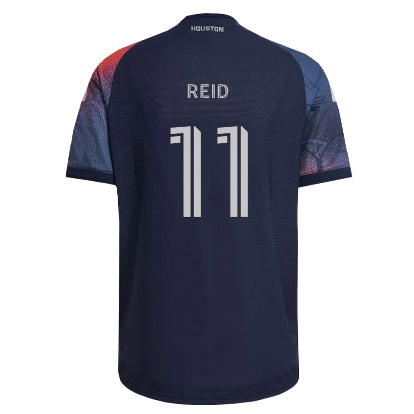 Danxen Herren Isaiah Reid #11 Tiefblau Weiß Orange Auswärtstrikot Trikot 2026/27 T-Shirt Schweiz